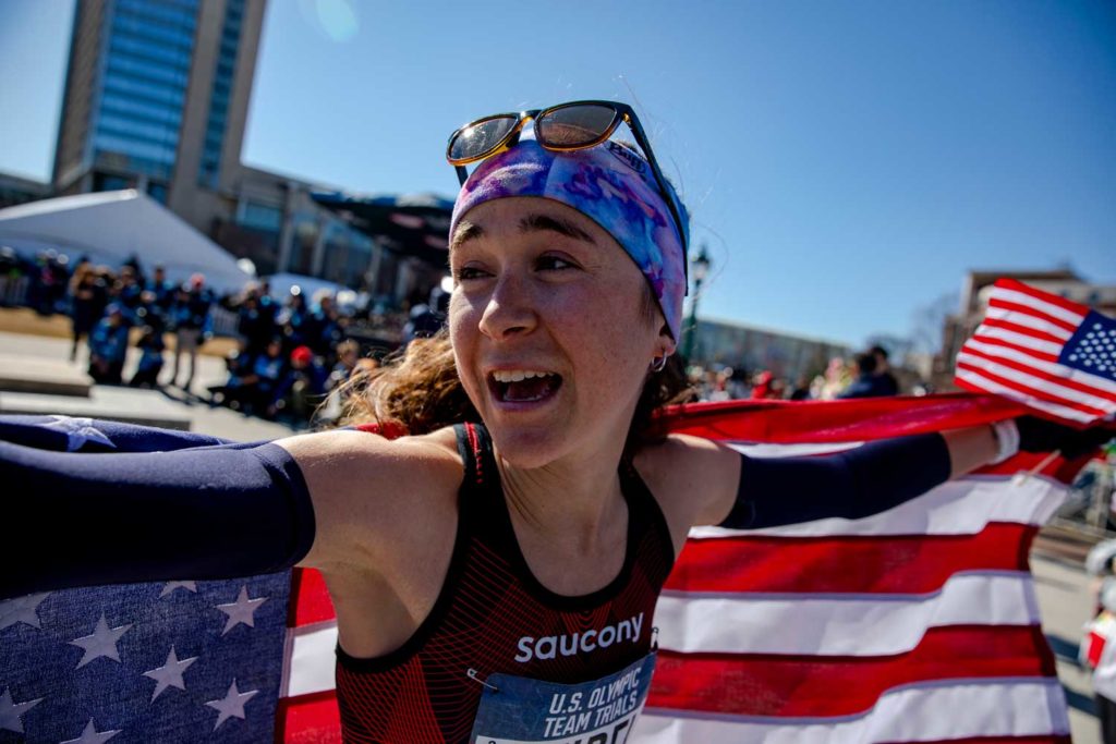 “Underdog” Molly Seidel makes Olympic team the first time she ran a