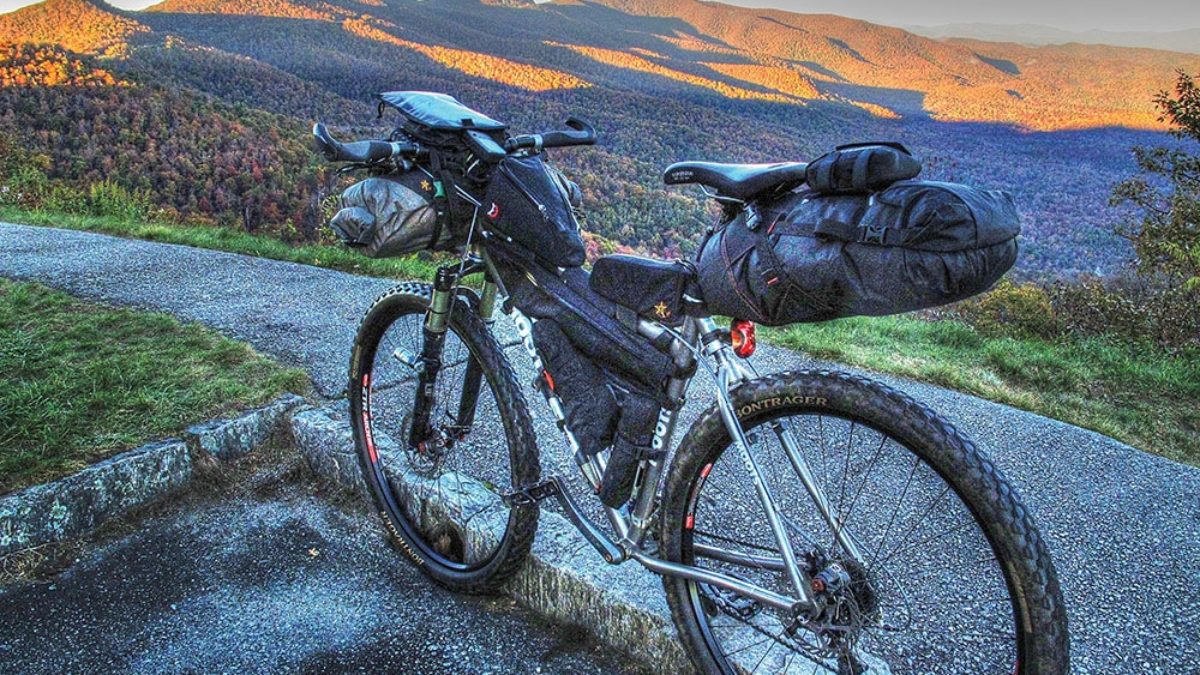 mountain bike backpacking