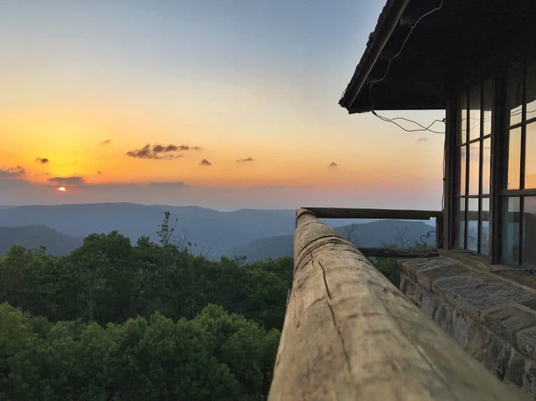 high knob fire tower