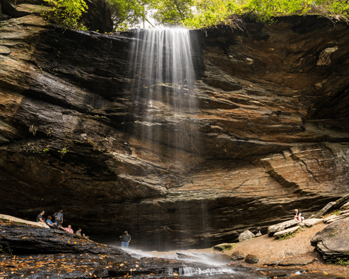 Moore Cove Falls Brevard