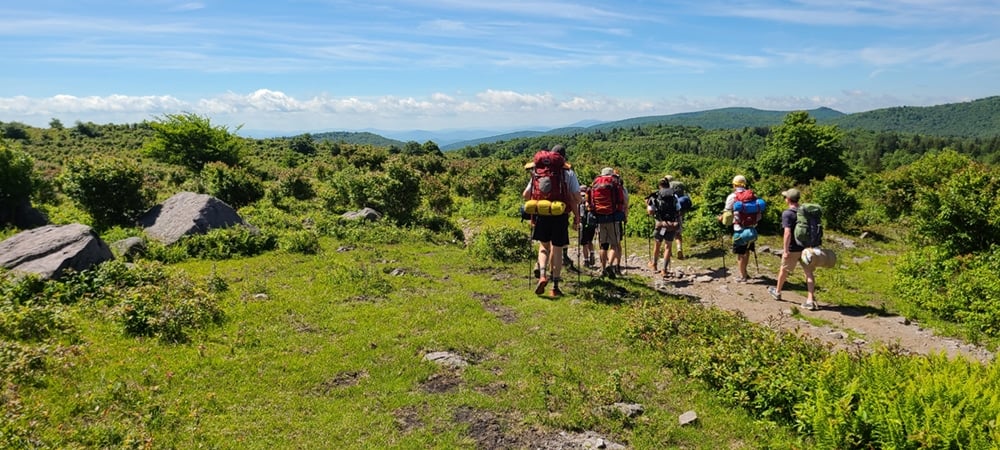 Hiking Grayson Highlands State Park