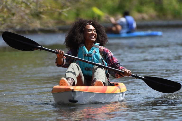 kayaker in waynesboro