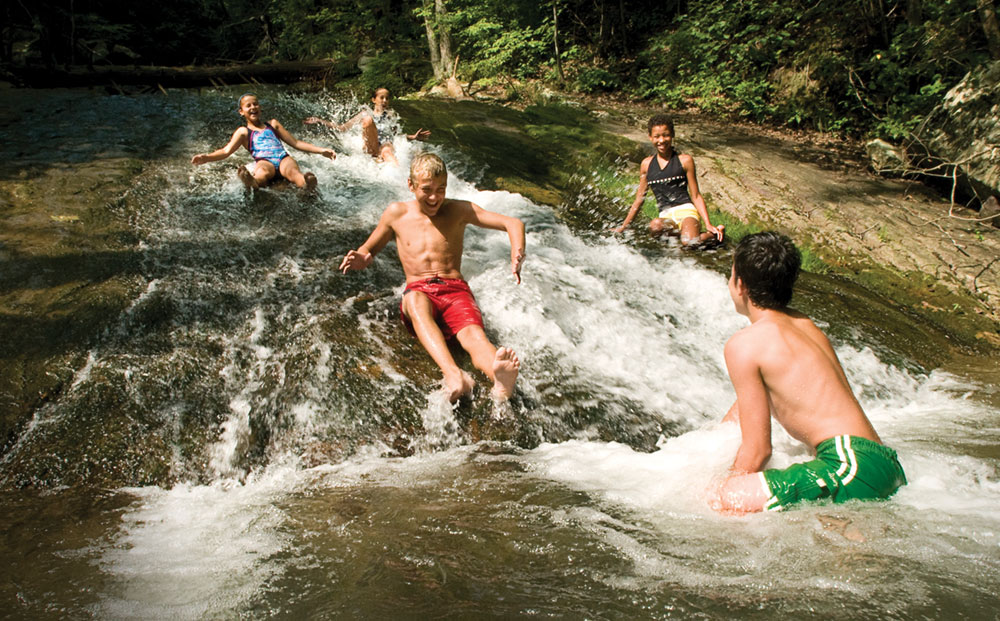 Roaring Run Waterslide