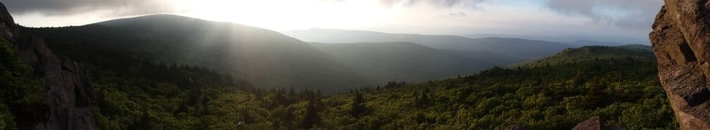 Spectacular Views in Grayson Highlands