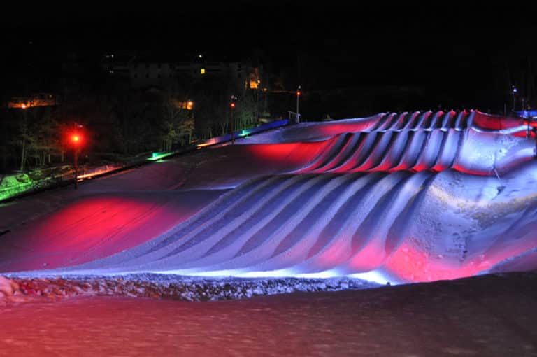 nothern lights tubing at massanutten