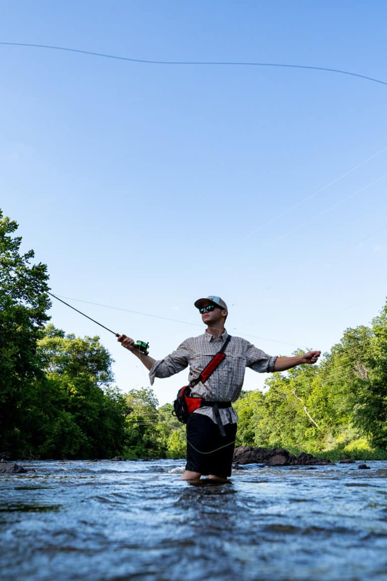 fly fisherman