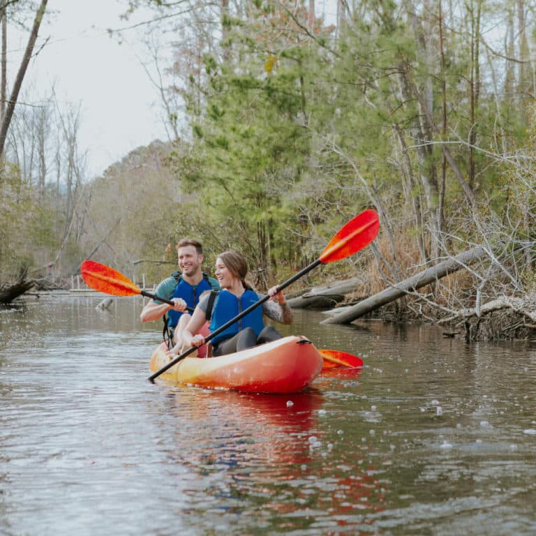 kayakers